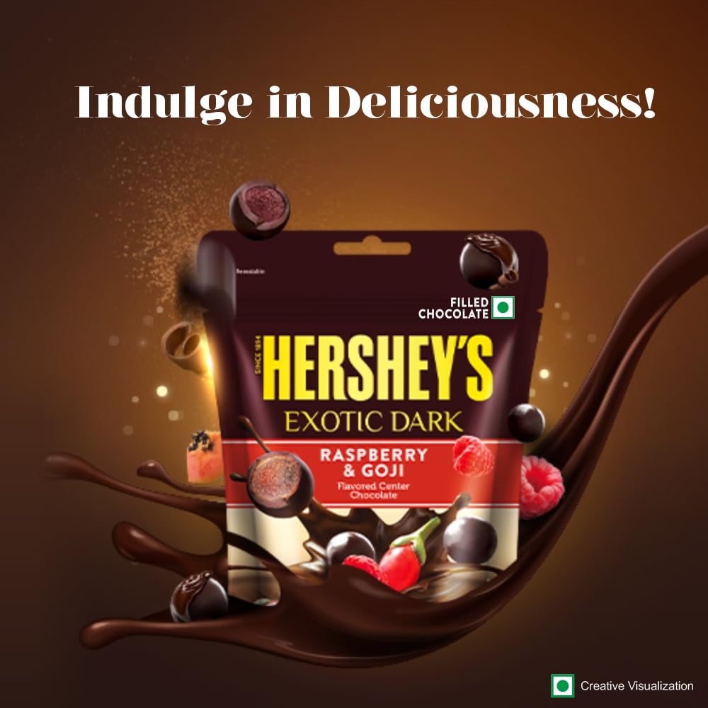 Buy HERSHEY'S Exotic Dark Raspberry &Goji Flavor… | Global